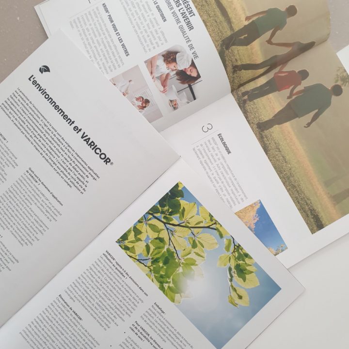catalogue varicor sur les résistances techniques. Matériau et environnement, recyclable et recyclés, gestion des chutes