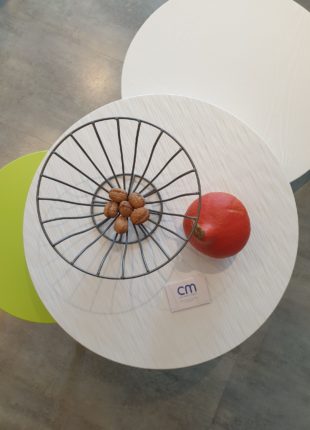 Tables basse 3hauteurs en résine pour intérieur et extérieur