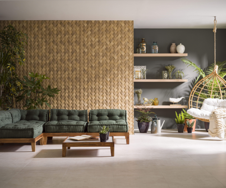 Fitwall habillage mural architecte d'intérieur krion porcelanosa