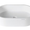 Vasque à Poser Krion Porcelanosa pour plan vasque meuble de salle de bain sur mesure unique