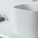 Vasque à Poser Krion Porcelanosa pour plan vasque meuble de salle de bain sur mesure unique